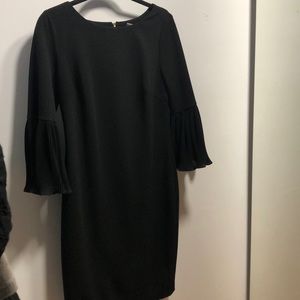 Calvin Klein Bell sleeve sheath dress